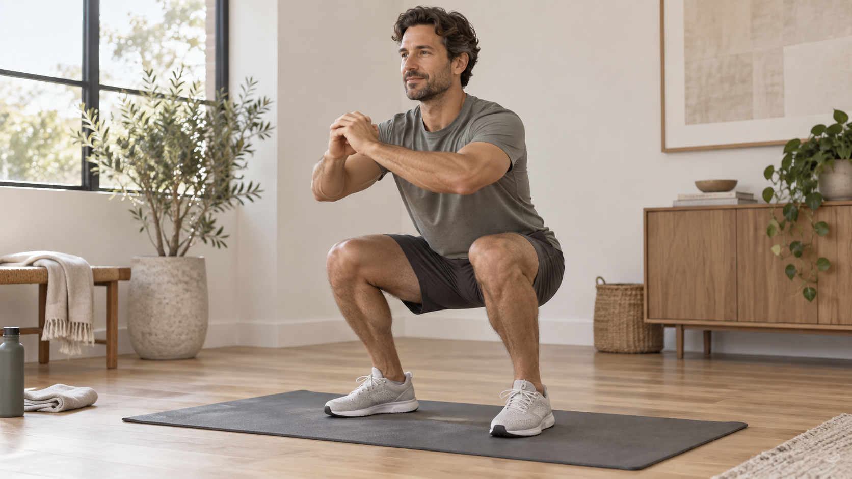 スクワットで勃起力は上がる？筋トレとEDの研究を確認のイメージ